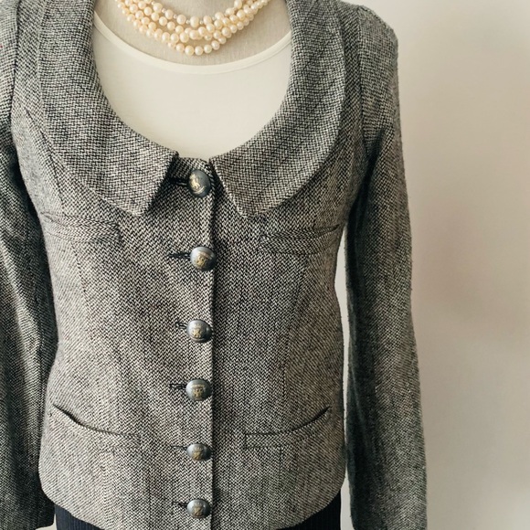Grey tweed jacket - Picture 1 of 5